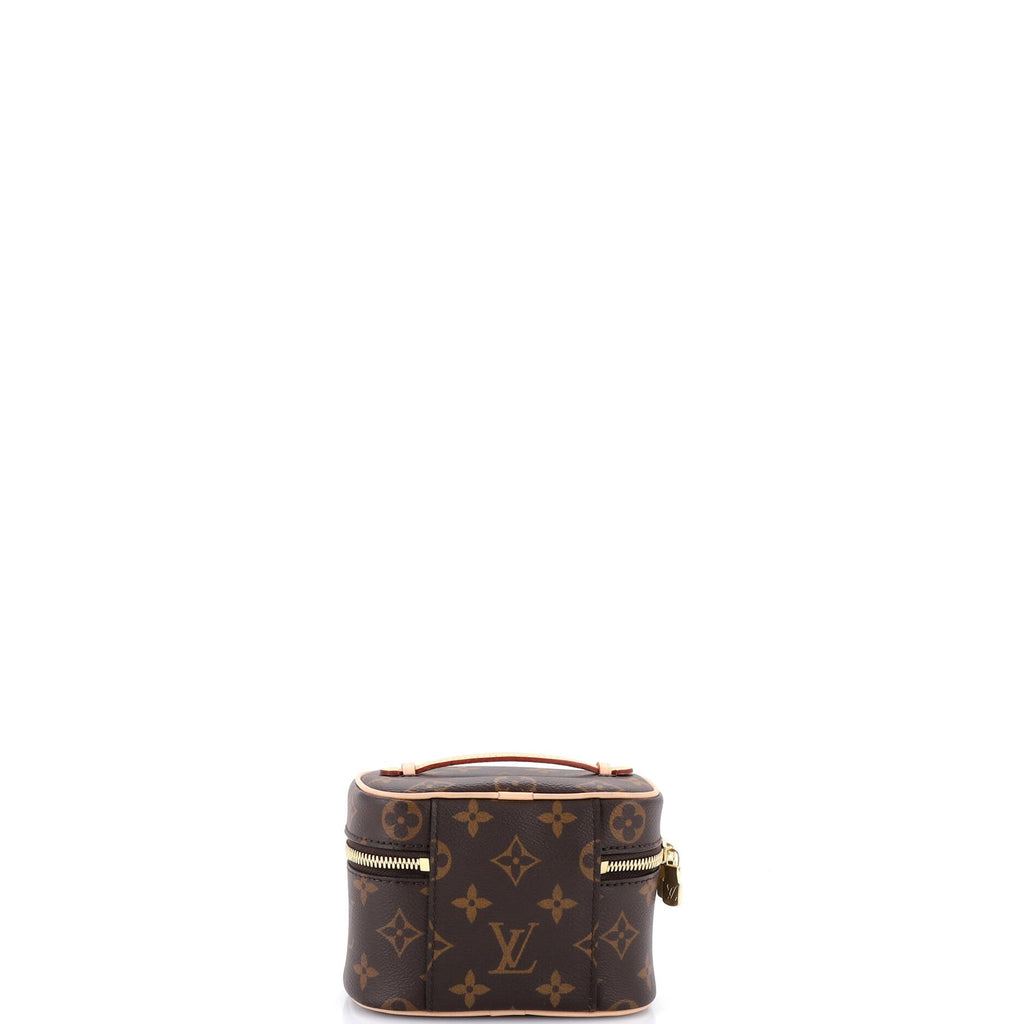 Nice Vanity Case Monogram Canvas Nano