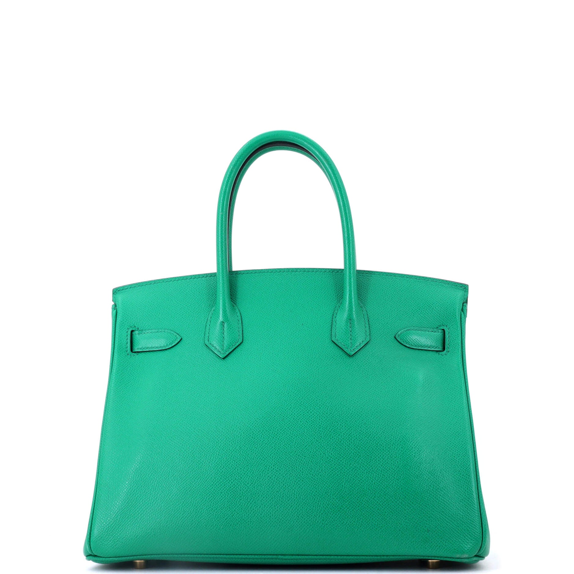 Birkin Handbag Vert Jade Epsom with Gold Hardware 30