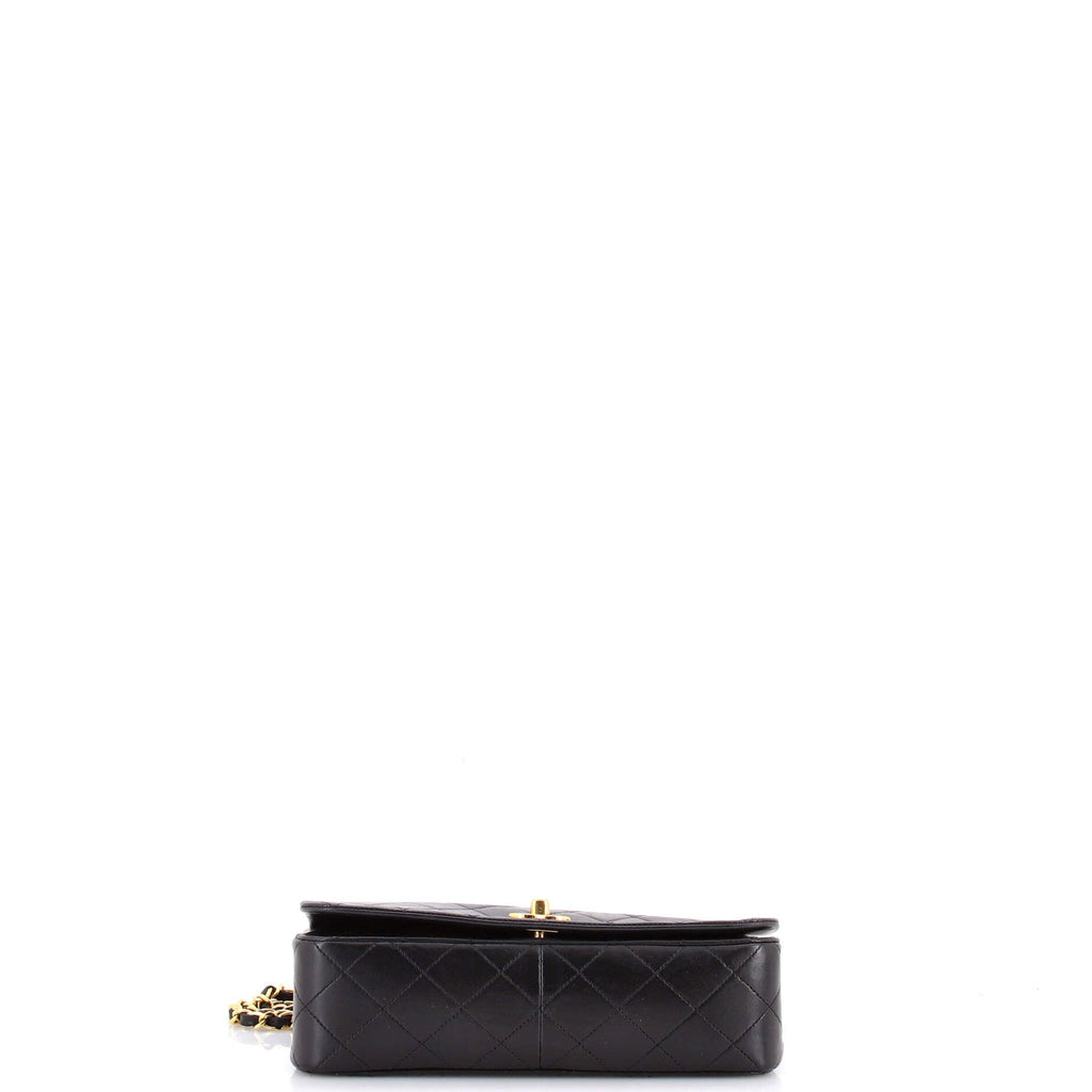 Vintage Full Flap Bag Quilted Lambskin Medium