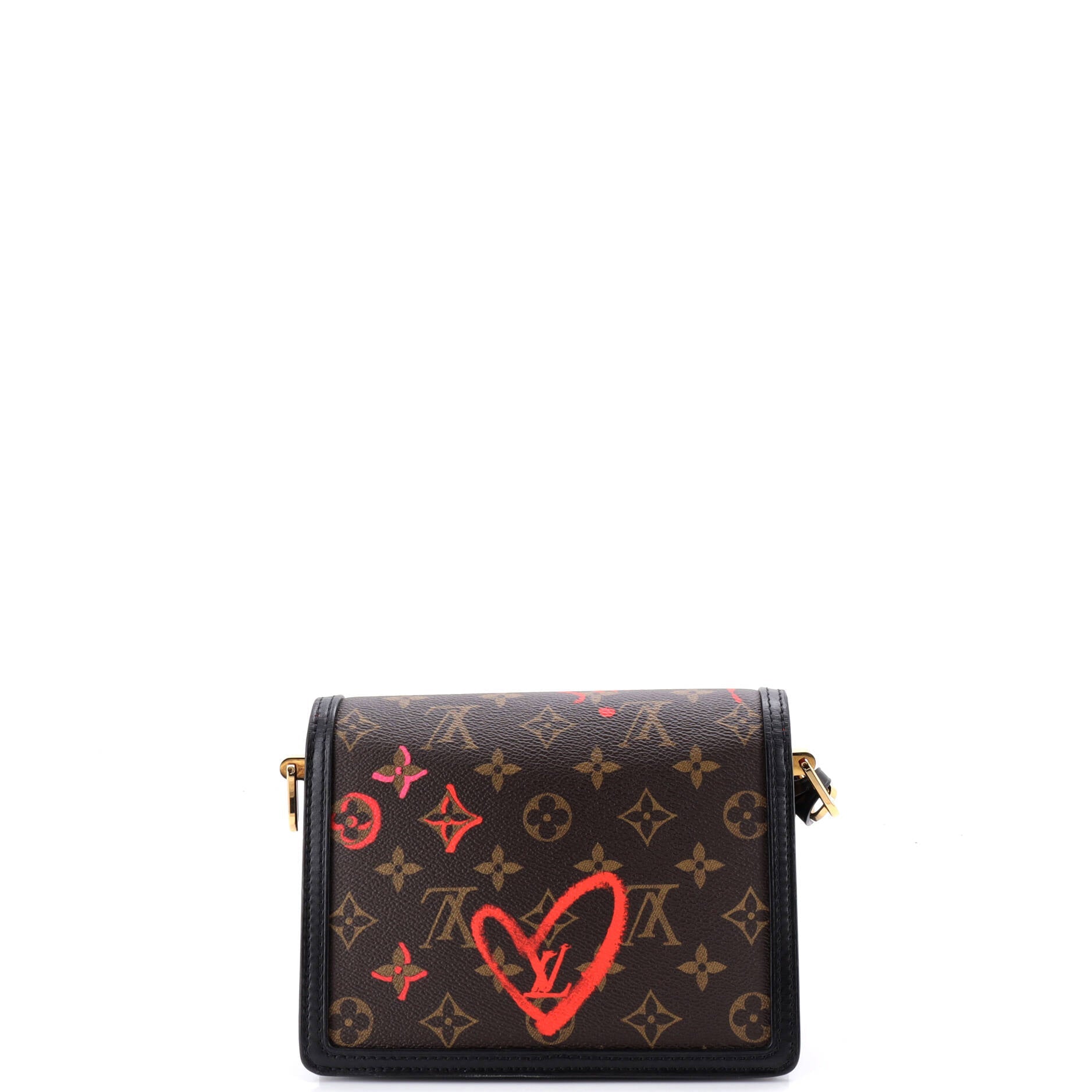 Dauphine Shoulder Bag Limited Edition Fall in Love Monogram Canvas Mini