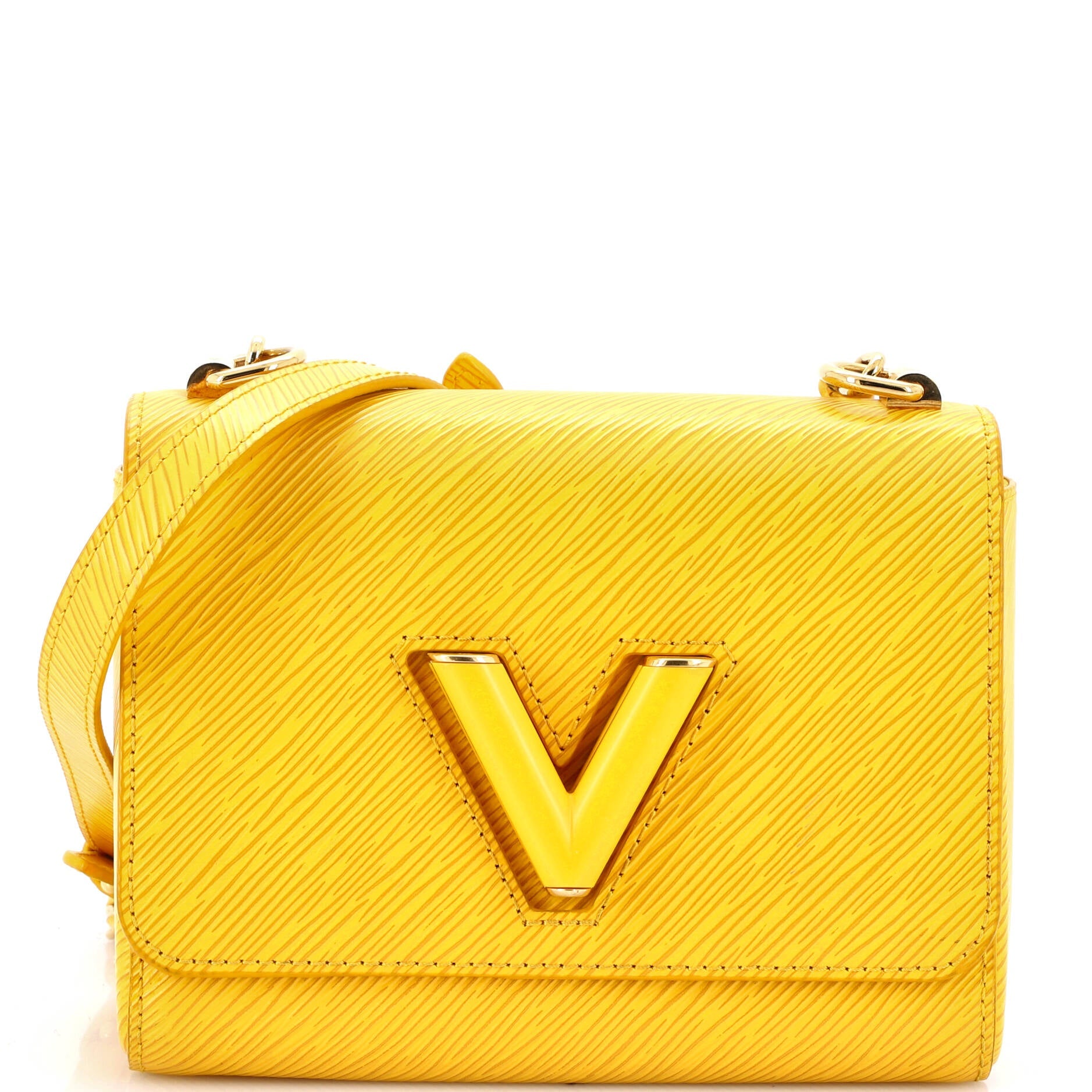 Braided Chain Twist Bag Epi Leather MM