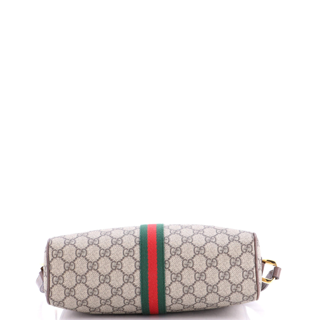 Ophidia Shoulder Bag GG Coated Canvas Small