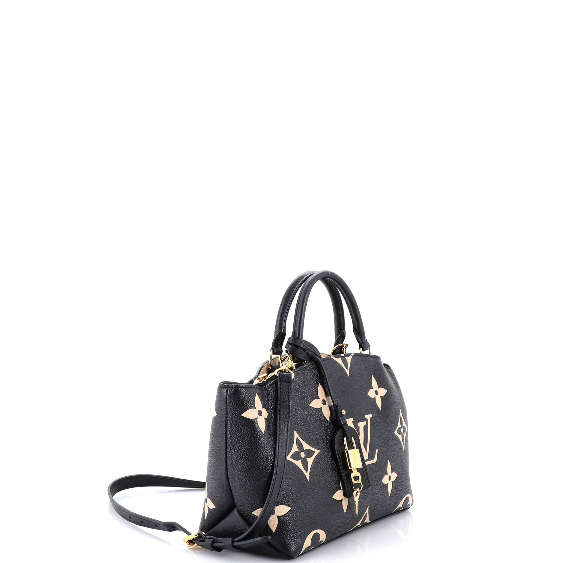 Petit Palais Handbag Bicolor Monogram Empreinte Giant