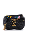 New Wave Chain Bag Quilted Leather PM