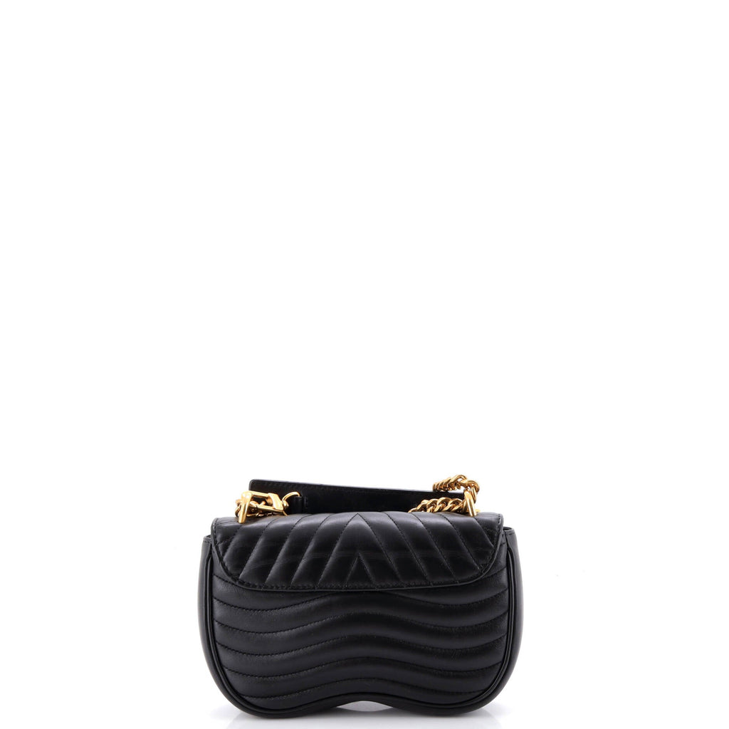 New Wave Chain Bag Quilted Leather PM