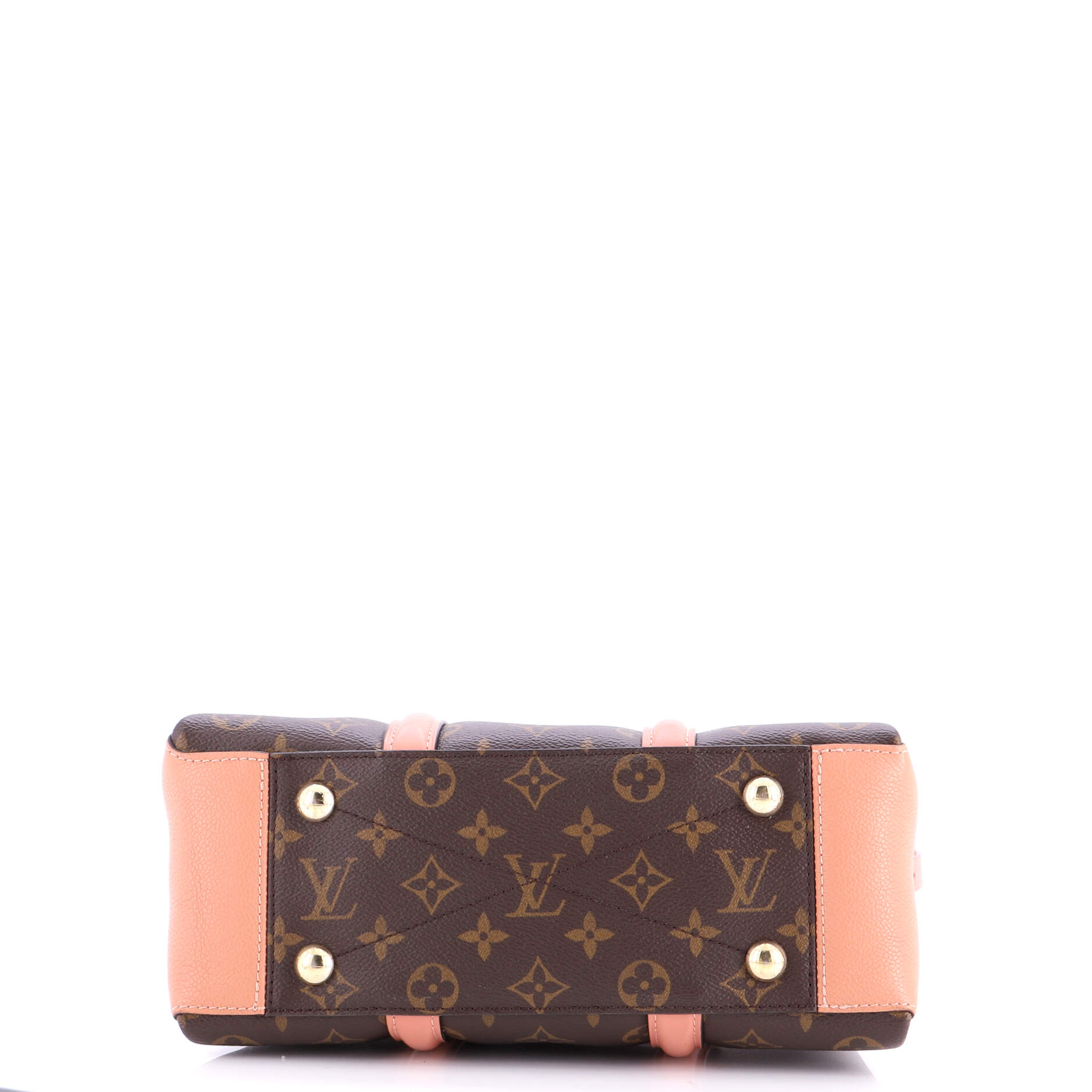 Soufflot Tote Monogram Canvas with Leather BB