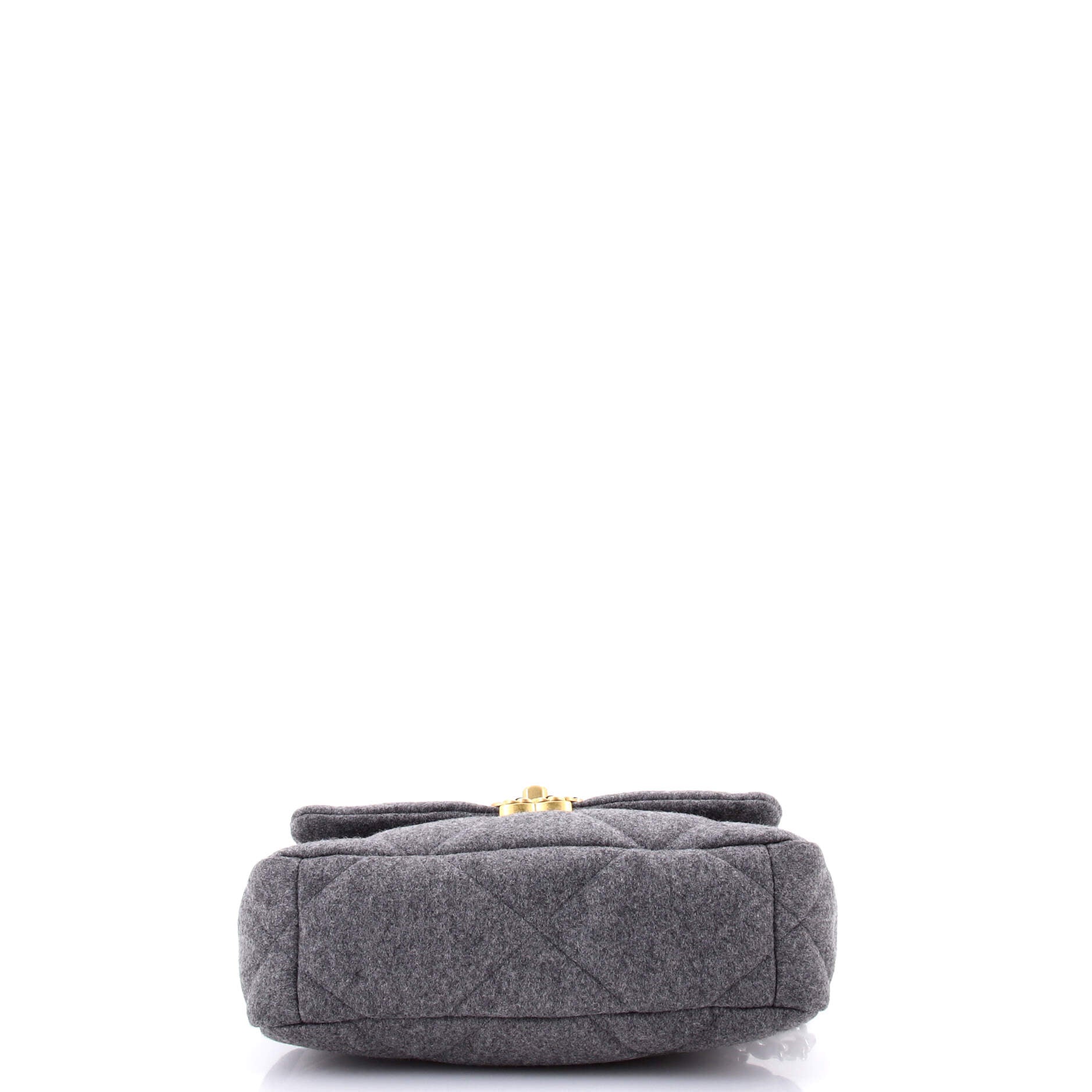 19 Flap Bag Quilted Wool Medium