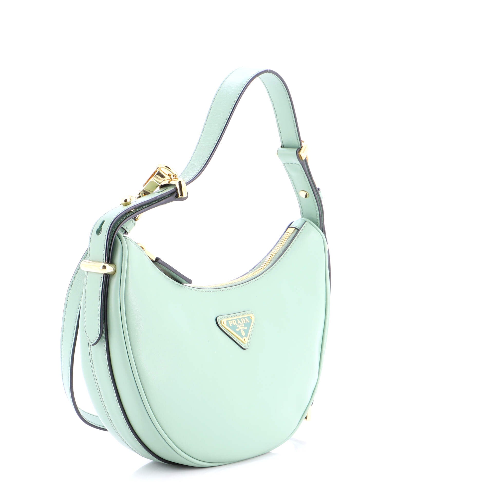Arque Half Moon Hobo Leather Mini