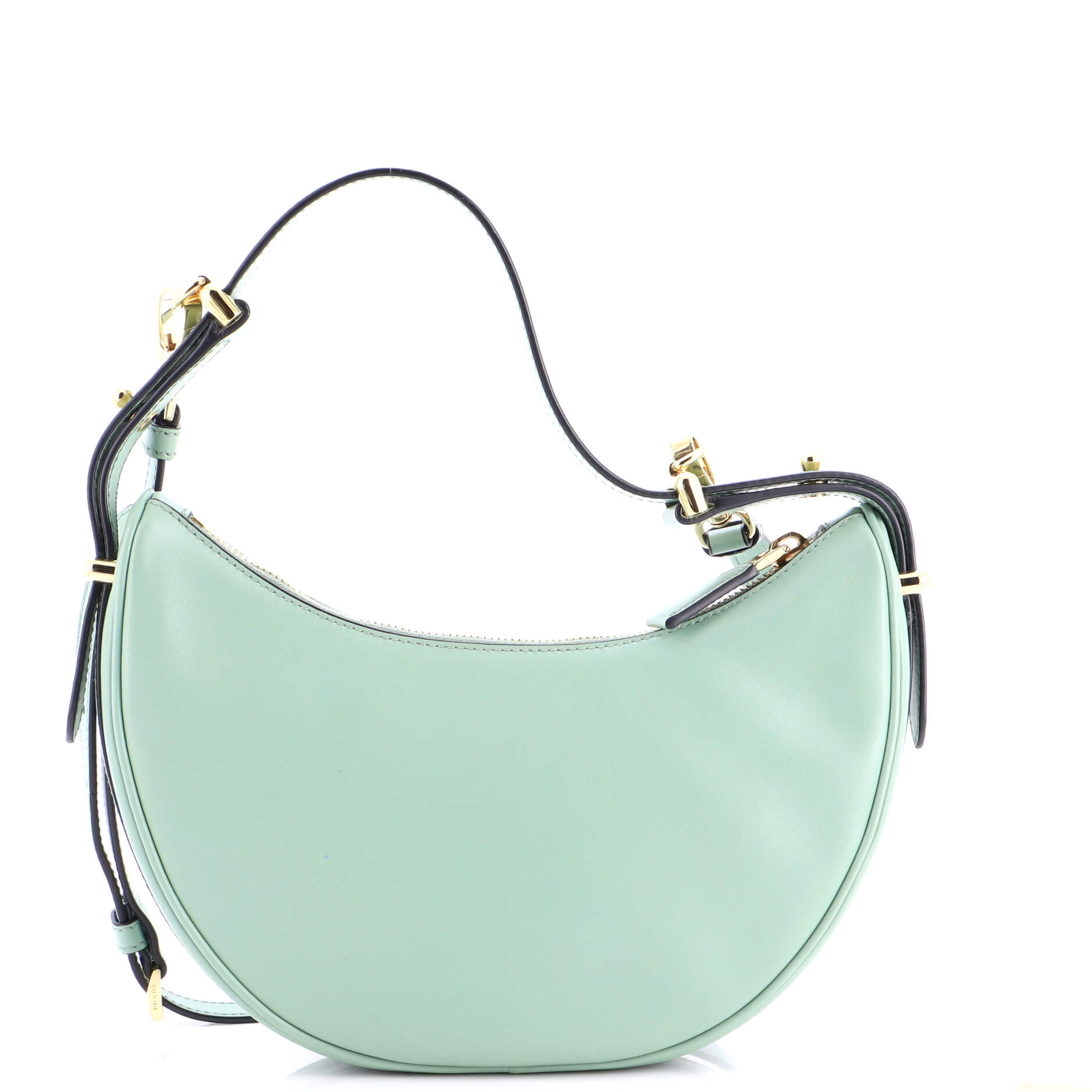 Arque Half Moon Hobo Leather Mini
