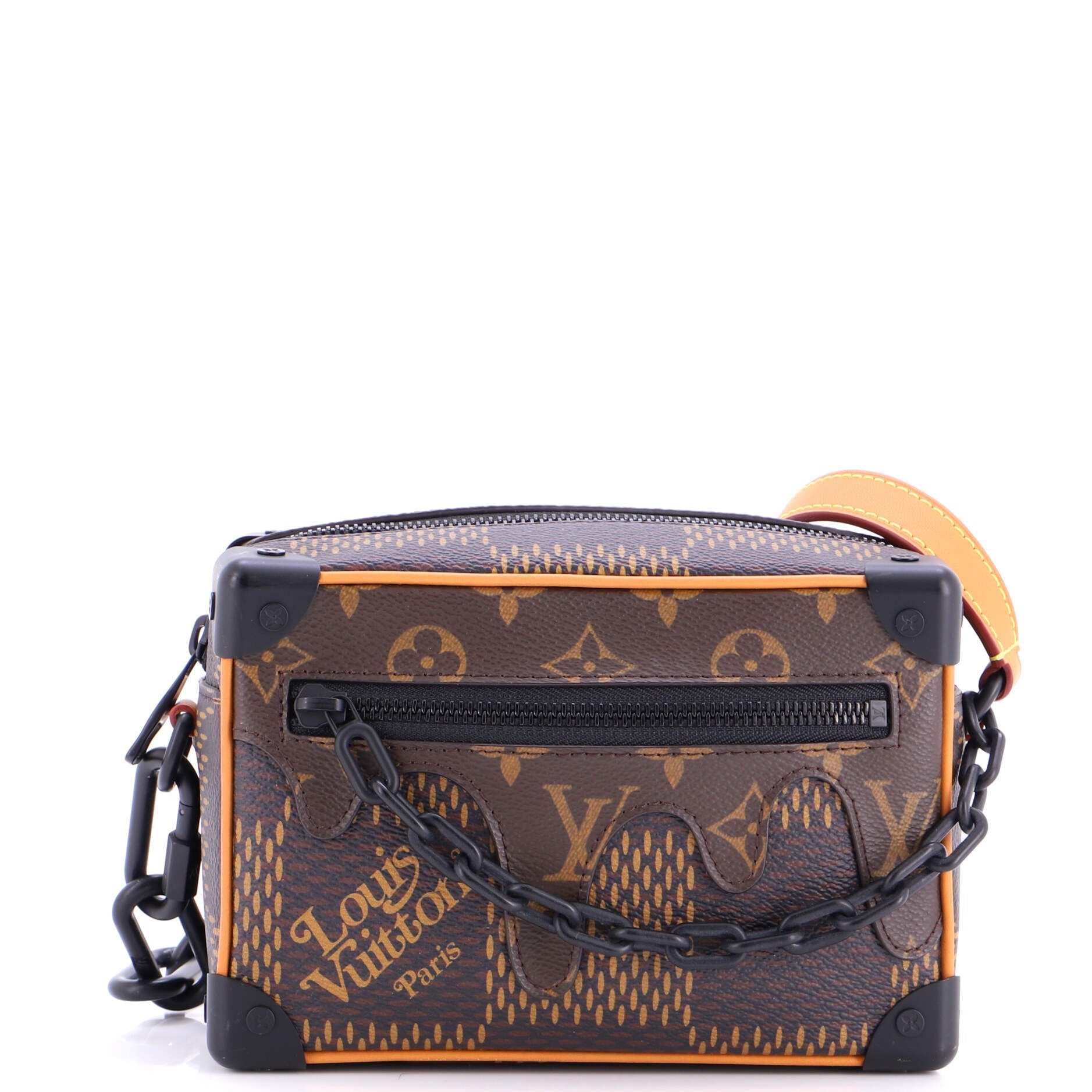Nigo Soft Trunk Bag Limited Edition Giant Damier and Monogram Canvas Mini