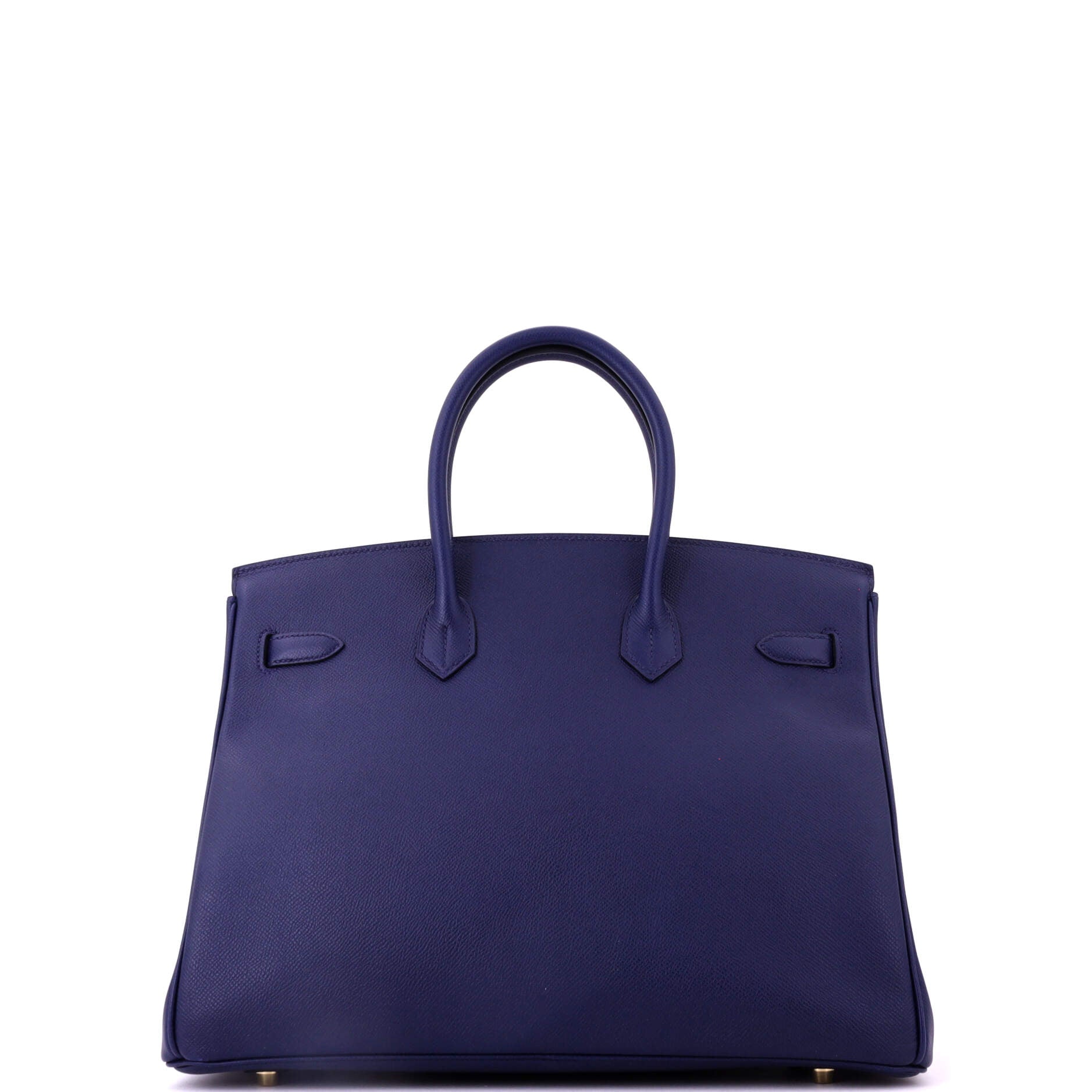 Birkin Handbag Bleu Saphir Epsom with Gold Hardware 35