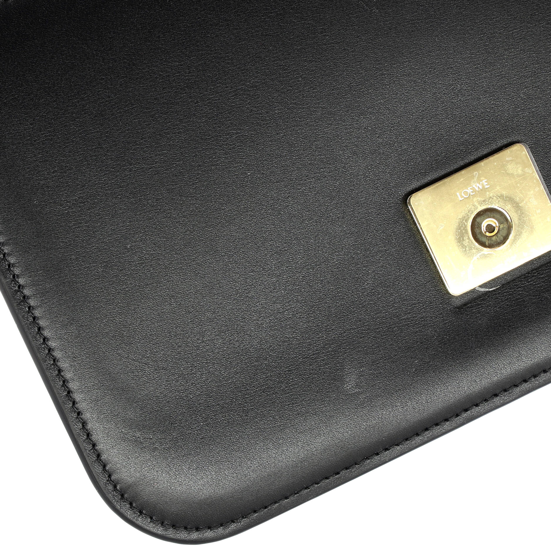 Goya Flap Bag Leather Medium