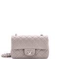 Classic Single Flap Bag Quilted Lambskin Mini