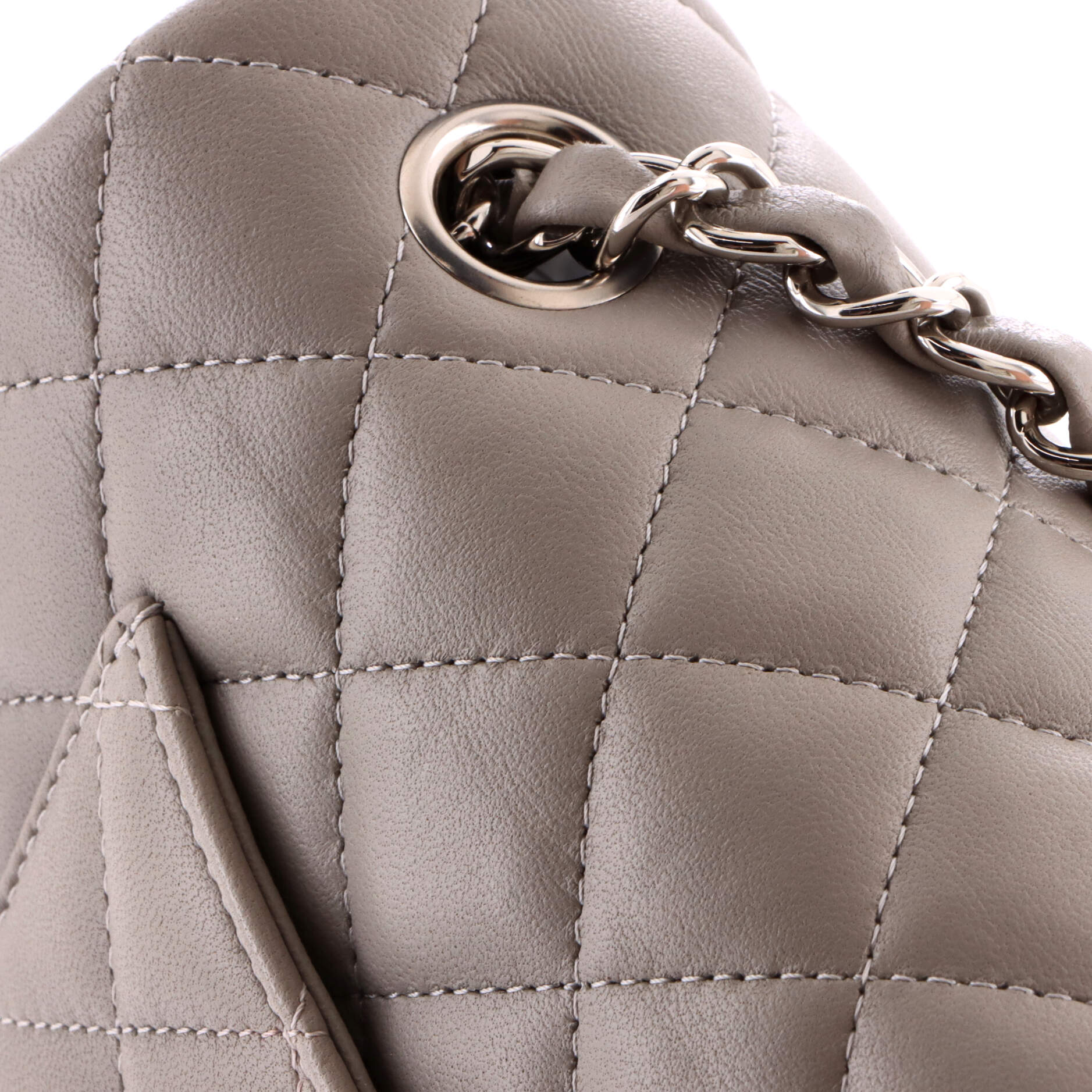 Classic Single Flap Bag Quilted Lambskin Mini