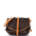 Saumur Handbag Monogram Canvas 35