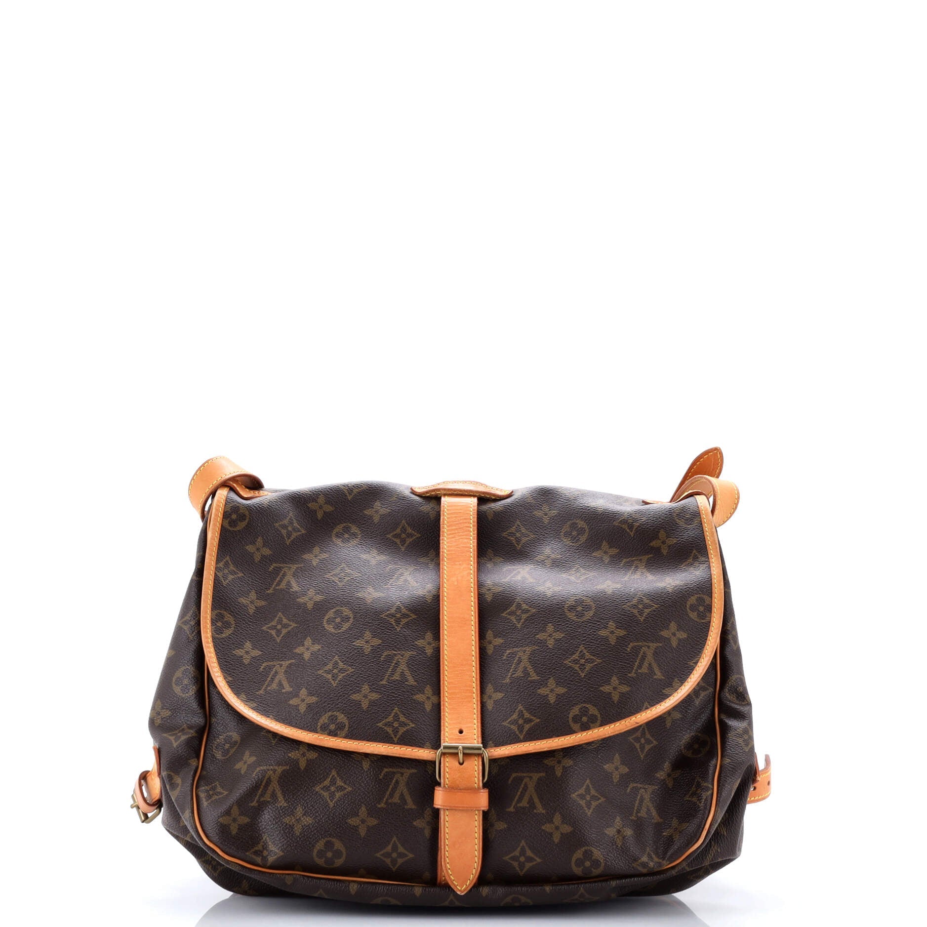 Saumur Handbag Monogram Canvas 35