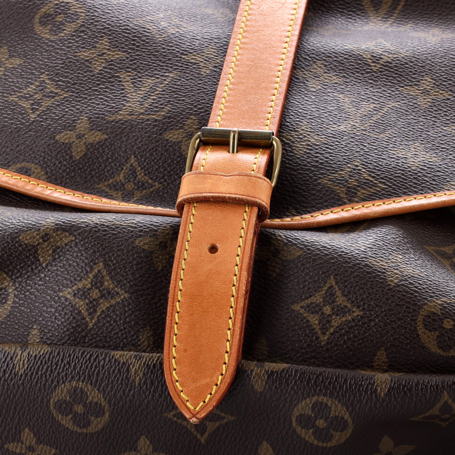 Saumur Handbag Monogram Canvas 35