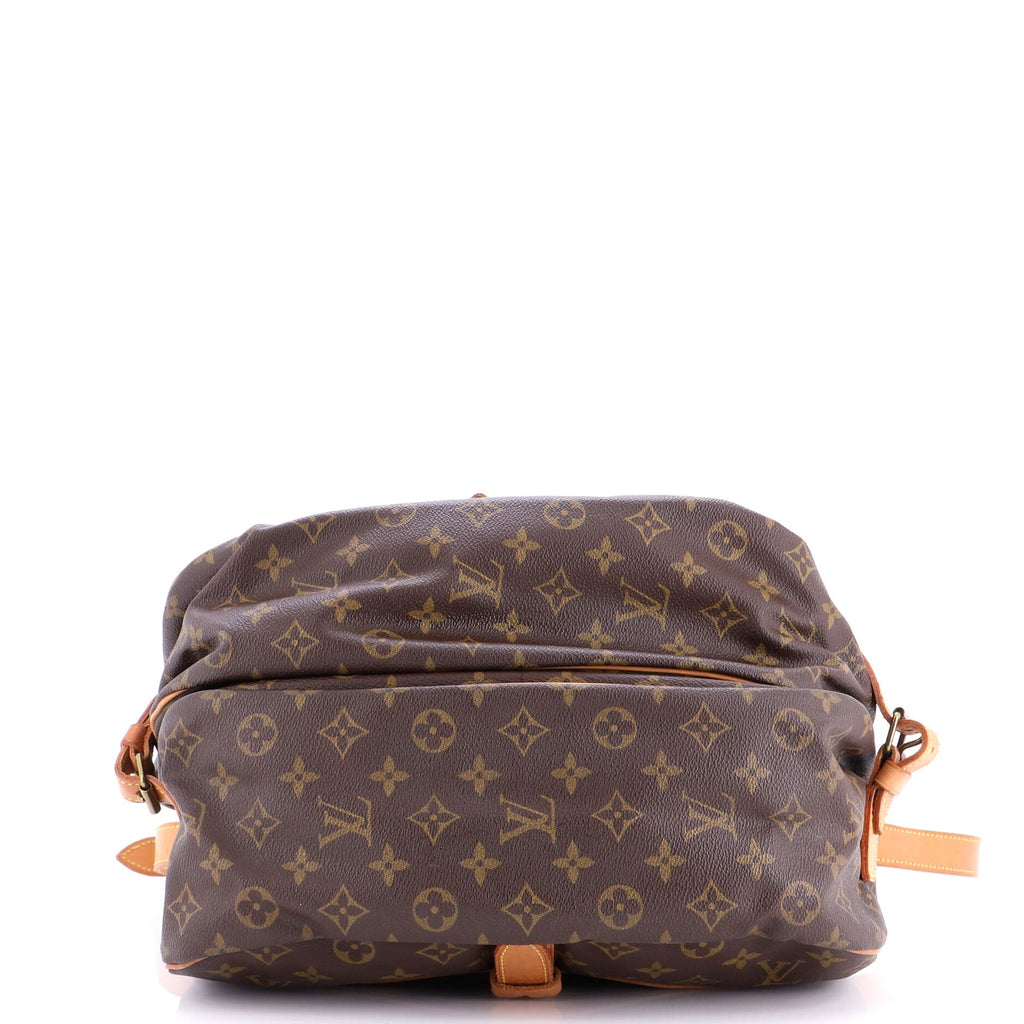 Saumur Handbag Monogram Canvas 35