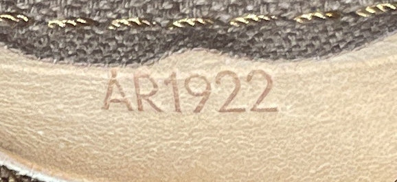 Saumur Handbag Monogram Canvas 35