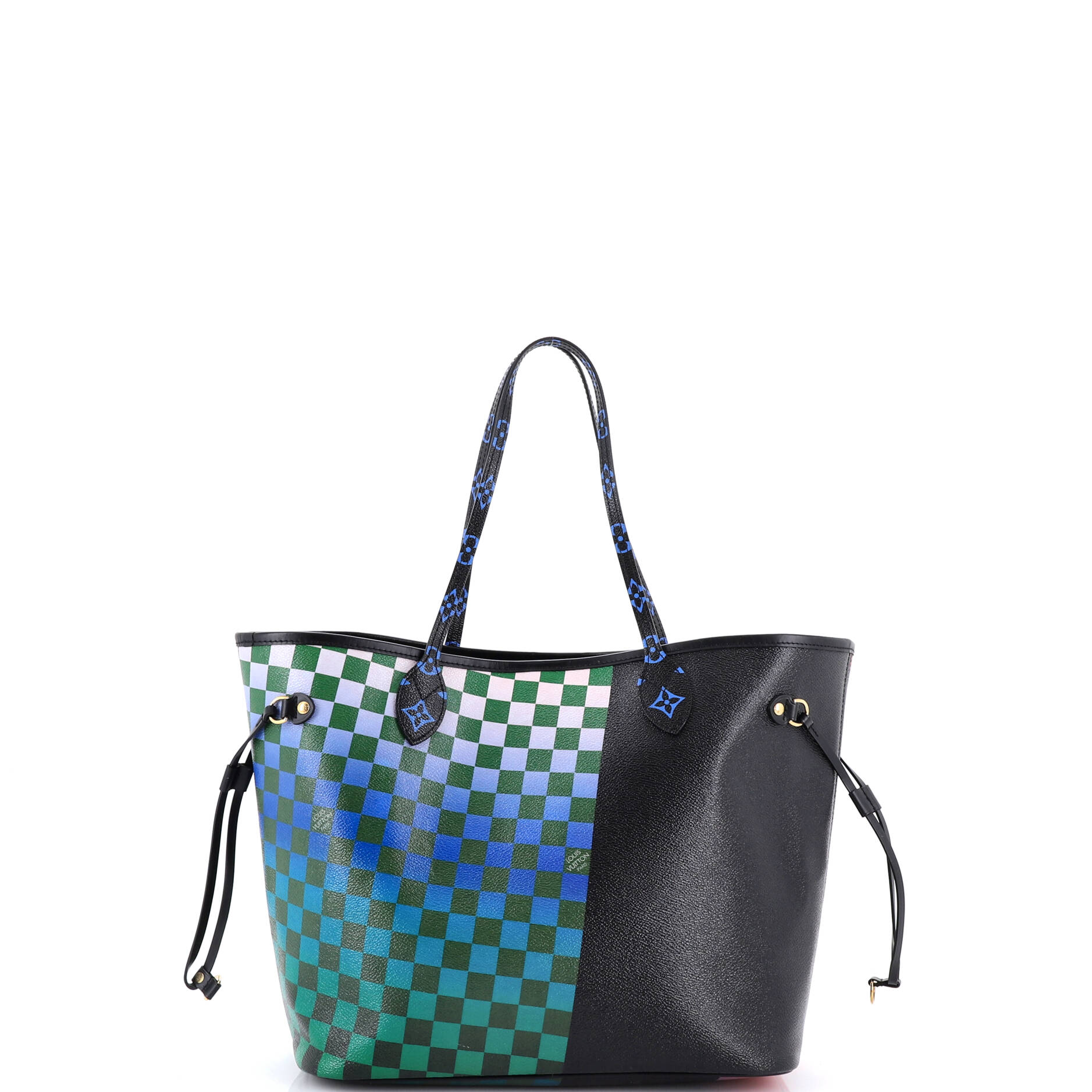 Neverfull NM Tote Limited Edition Race Print Canvas MM