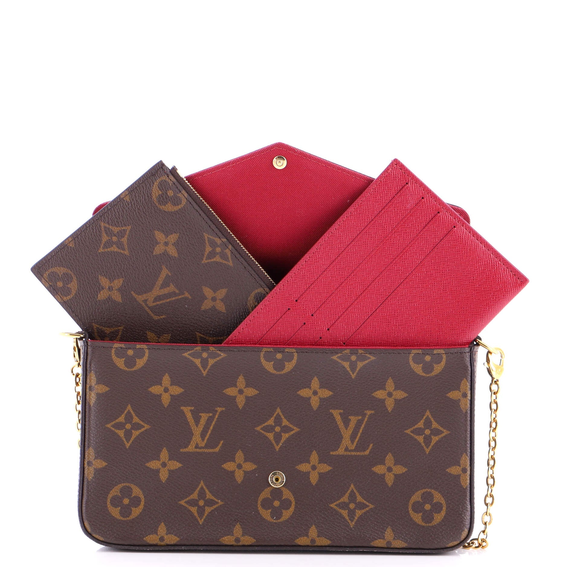 Felicie Pochette Monogram Canvas