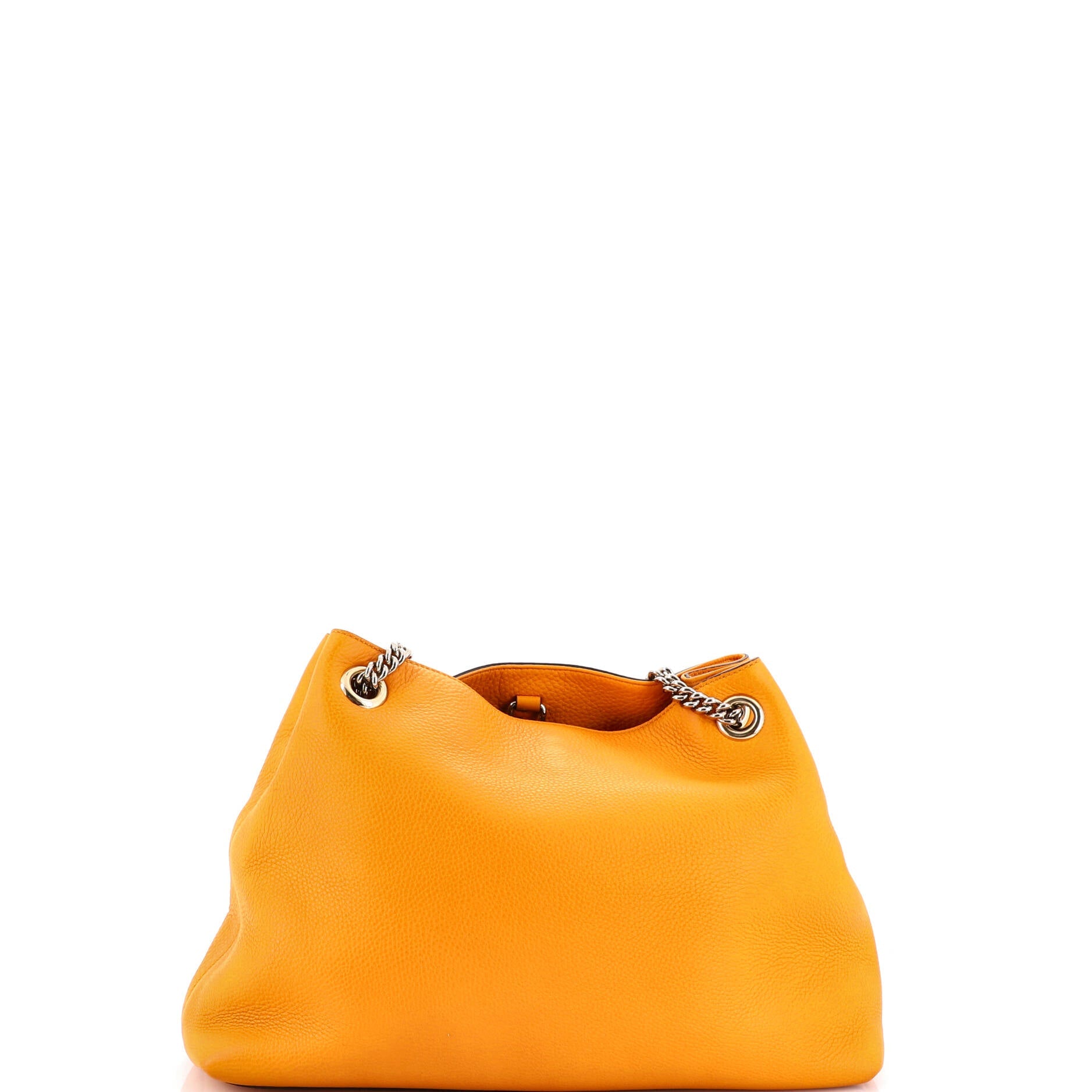 Soho Chain Strap Shoulder Bag Leather Medium