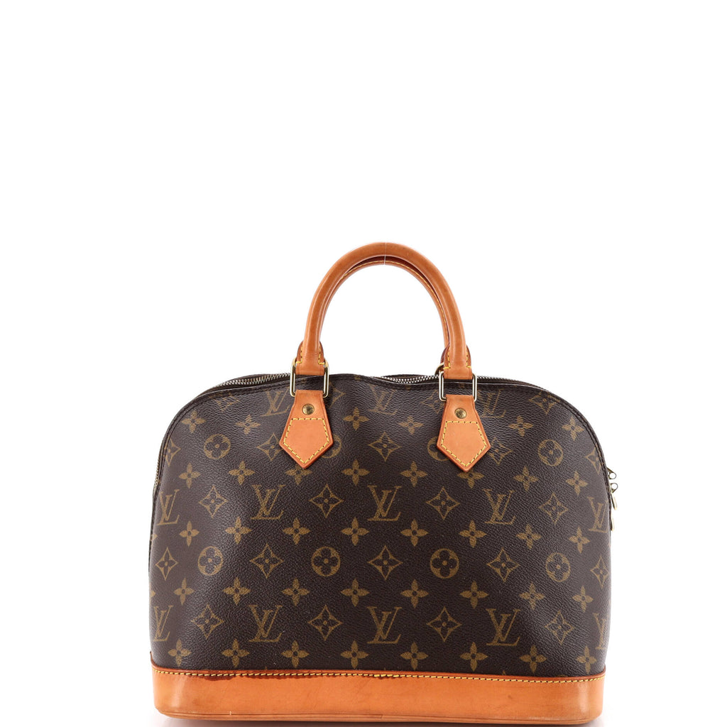 Vintage Alma Handbag Monogram Canvas PM