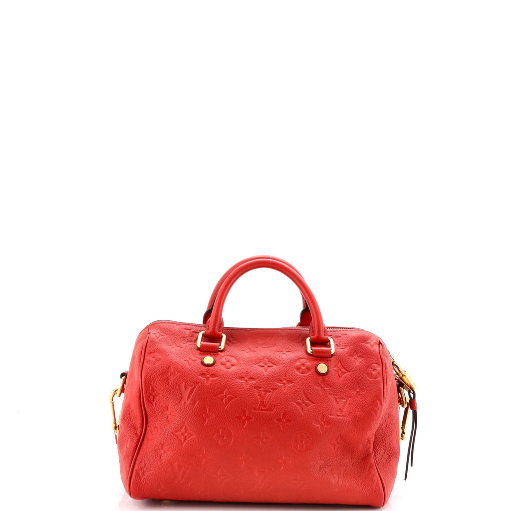 Speedy Bandouliere Bag Monogram Empreinte Leather 25