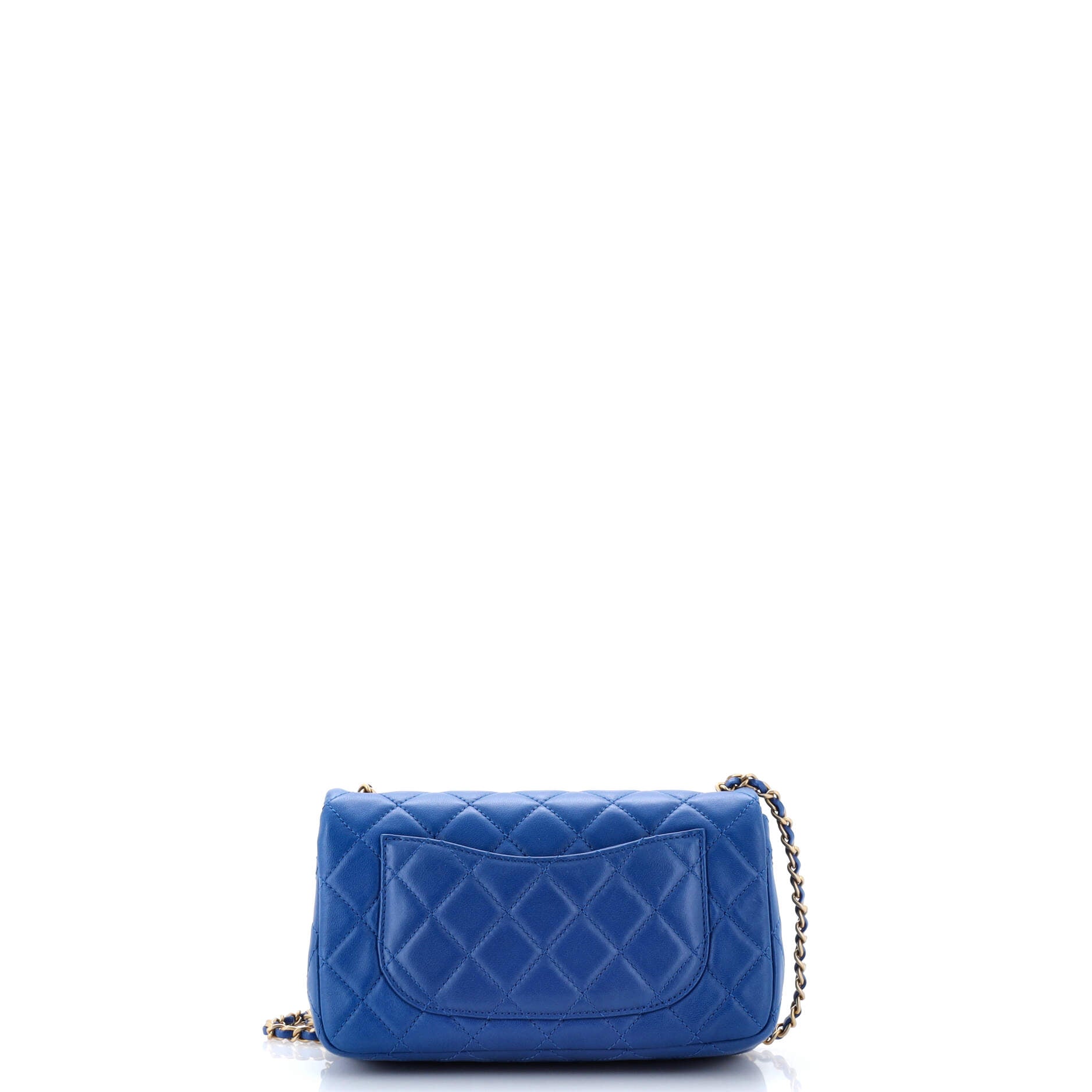Pearl Crush Flap Bag Quilted Lambskin Mini