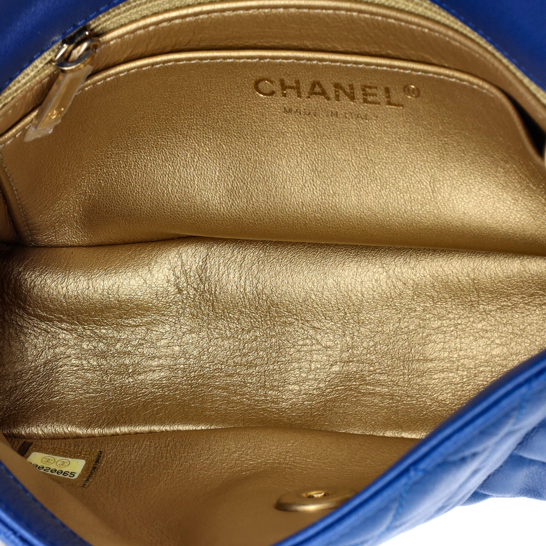 Pearl Crush Flap Bag Quilted Lambskin Mini