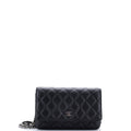 Wallet on Chain Quilted Lambskin