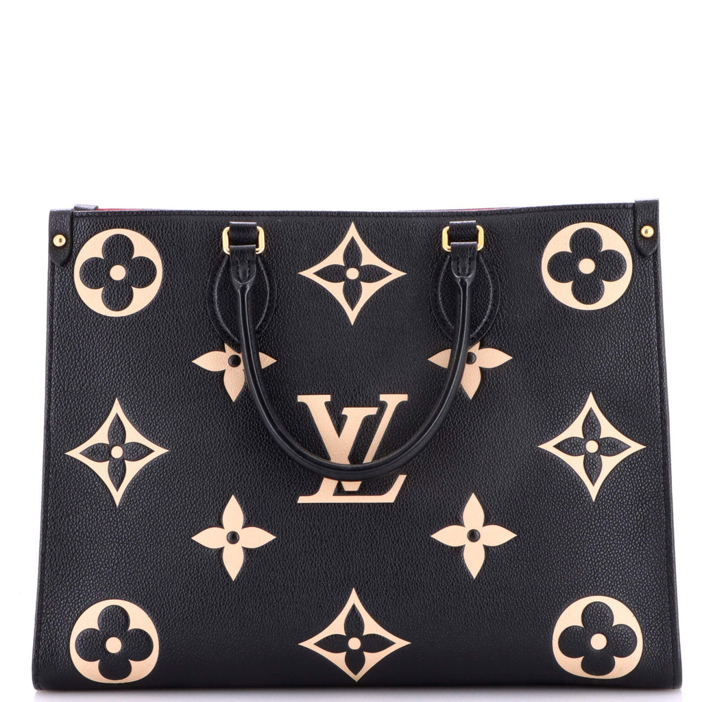 OnTheGo Tote Bicolor Monogram Empreinte Giant MM