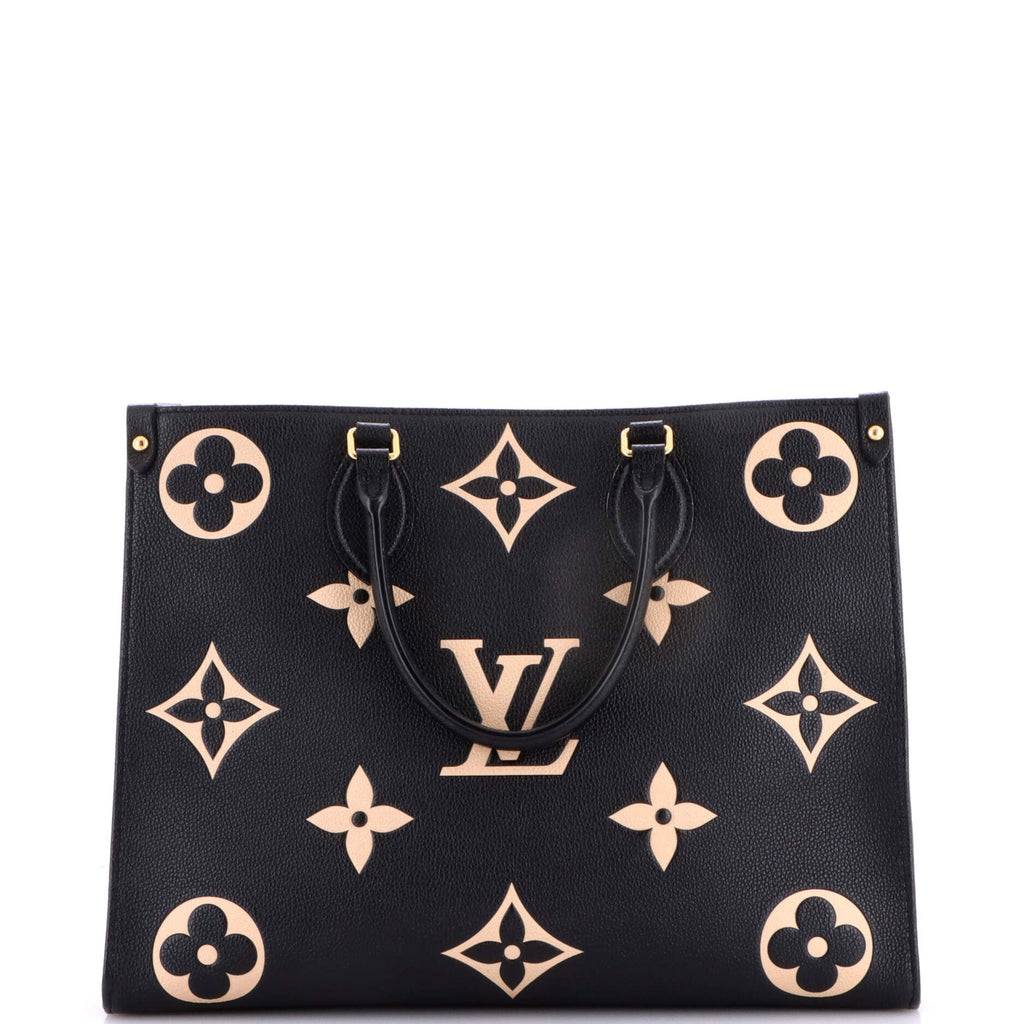 OnTheGo Tote Bicolor Monogram Empreinte Giant MM