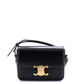 Triomphe Shoulder Bag Smooth Calfskin Teen