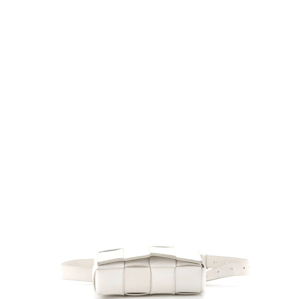 Cassette Belt Bag Maxi Intrecciato Leather