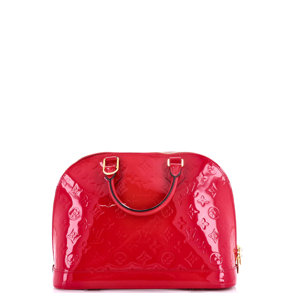 Alma Handbag Monogram Vernis PM