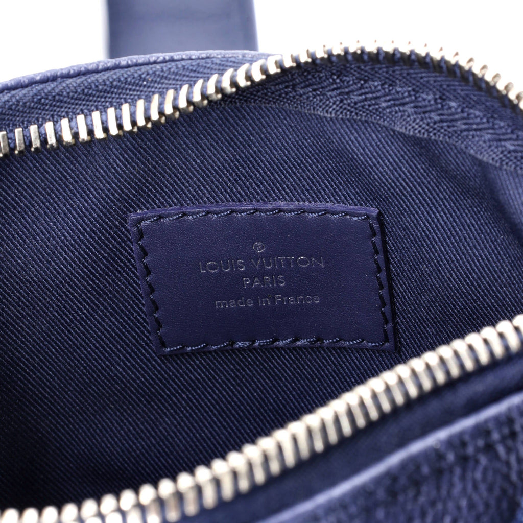 Keepall Bandouliere Bag Limited Edition Monogram Ink Watercolor Leather XS
