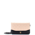 Gabrielle Wallet on Chain Quilted Aged Calfskin