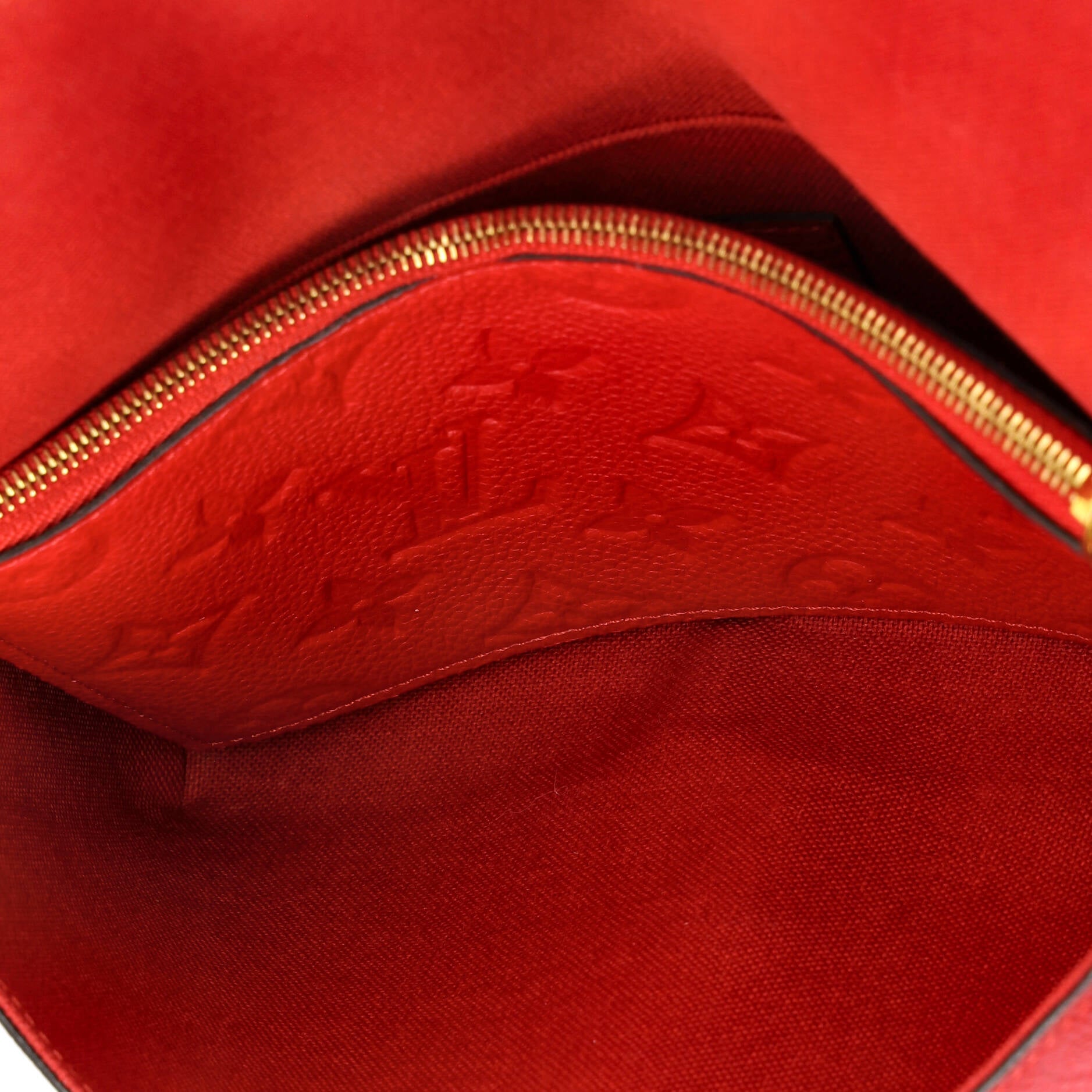 Felicie Pochette Monogram Empreinte Leather