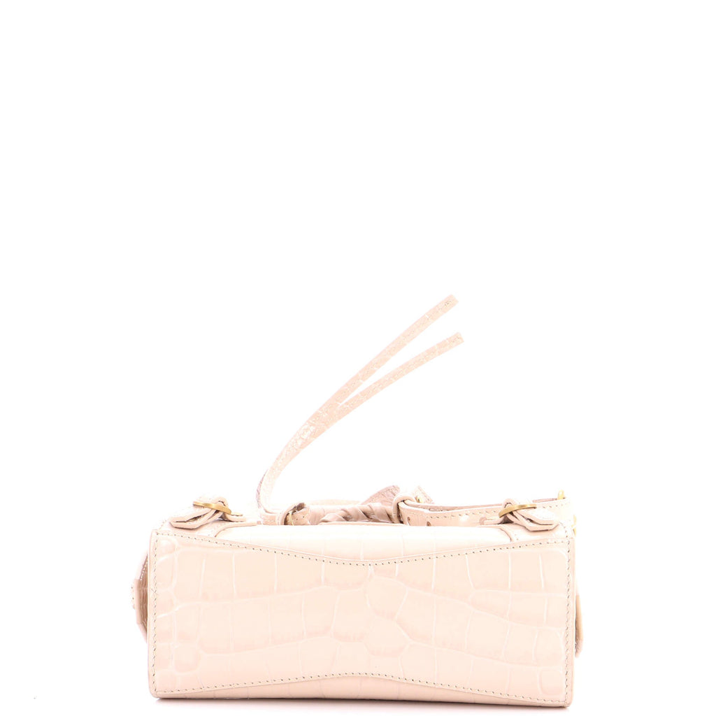 Neo Classic City Bag Crocodile Embossed Leather Nano