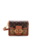Dauphine Shoulder Bag Reverse Monogram Canvas Mini