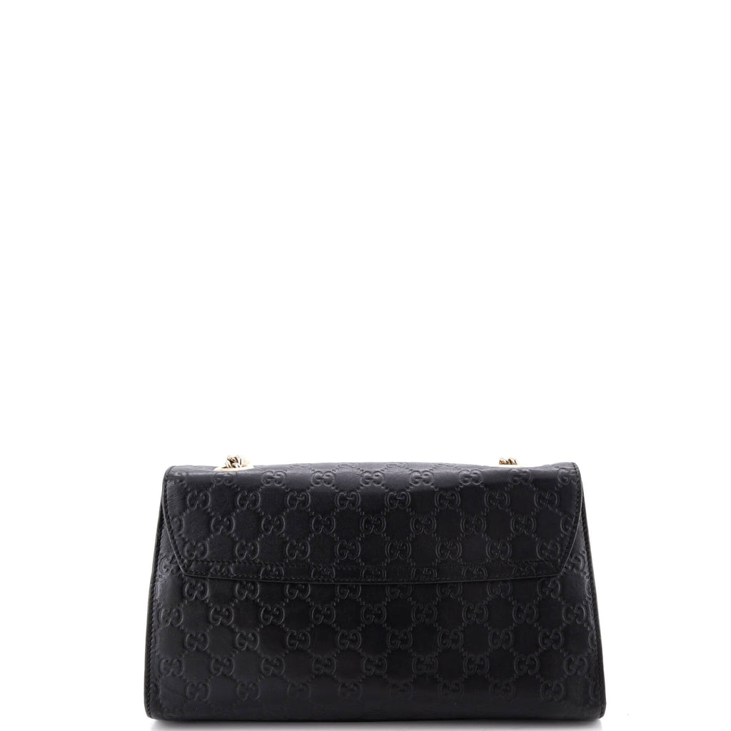 Emily Chain Flap Bag Microguccissima Leather Medium