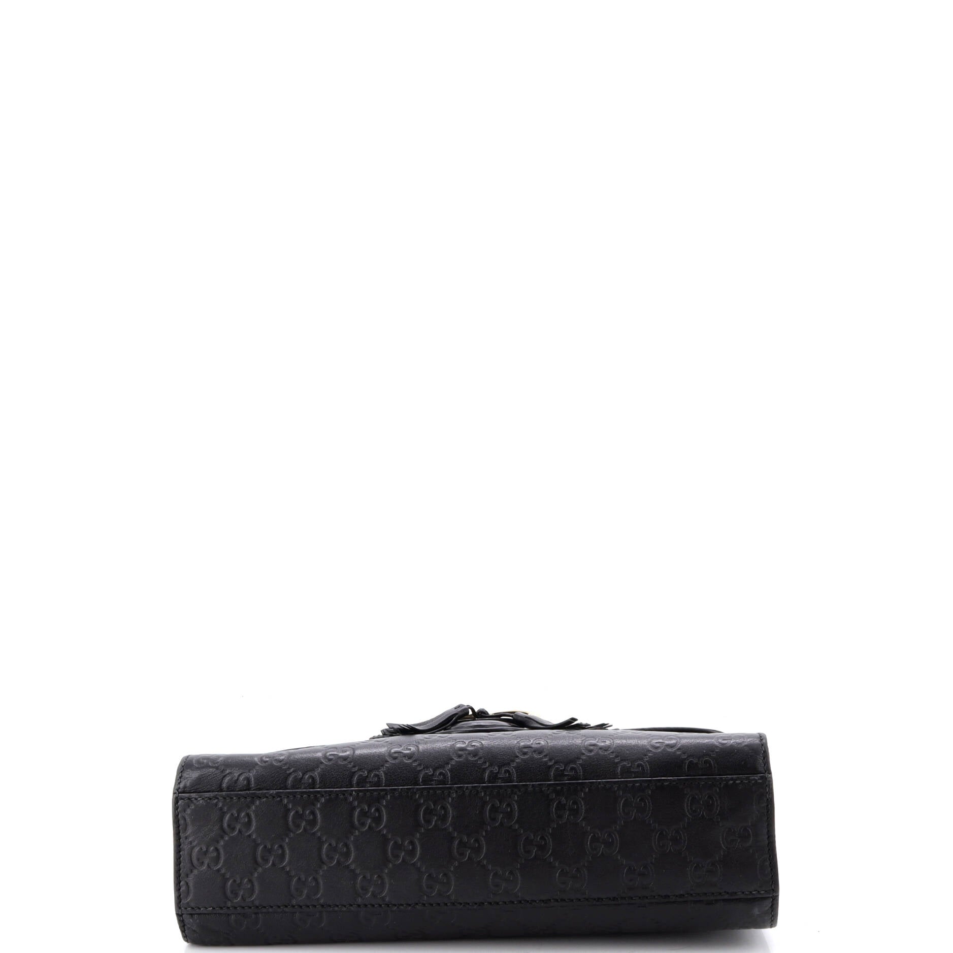 Emily Chain Flap Bag Microguccissima Leather Medium