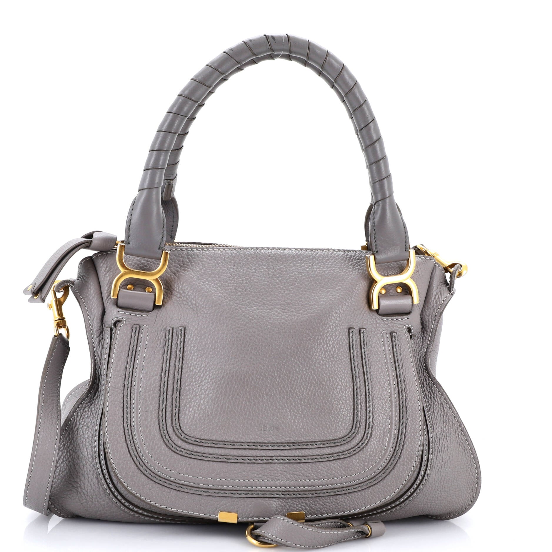 Marcie Satchel Leather Medium