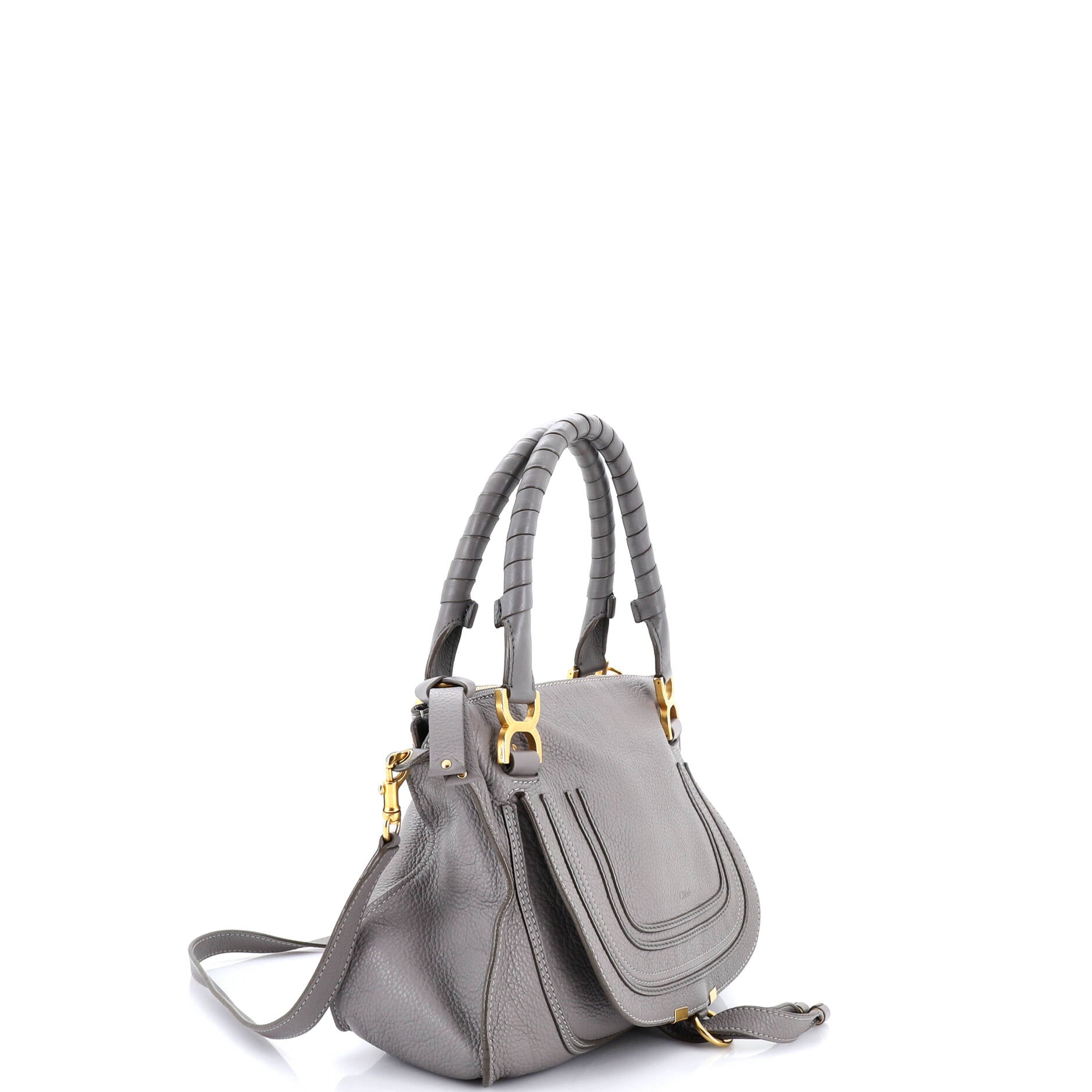 Marcie Satchel Leather Medium