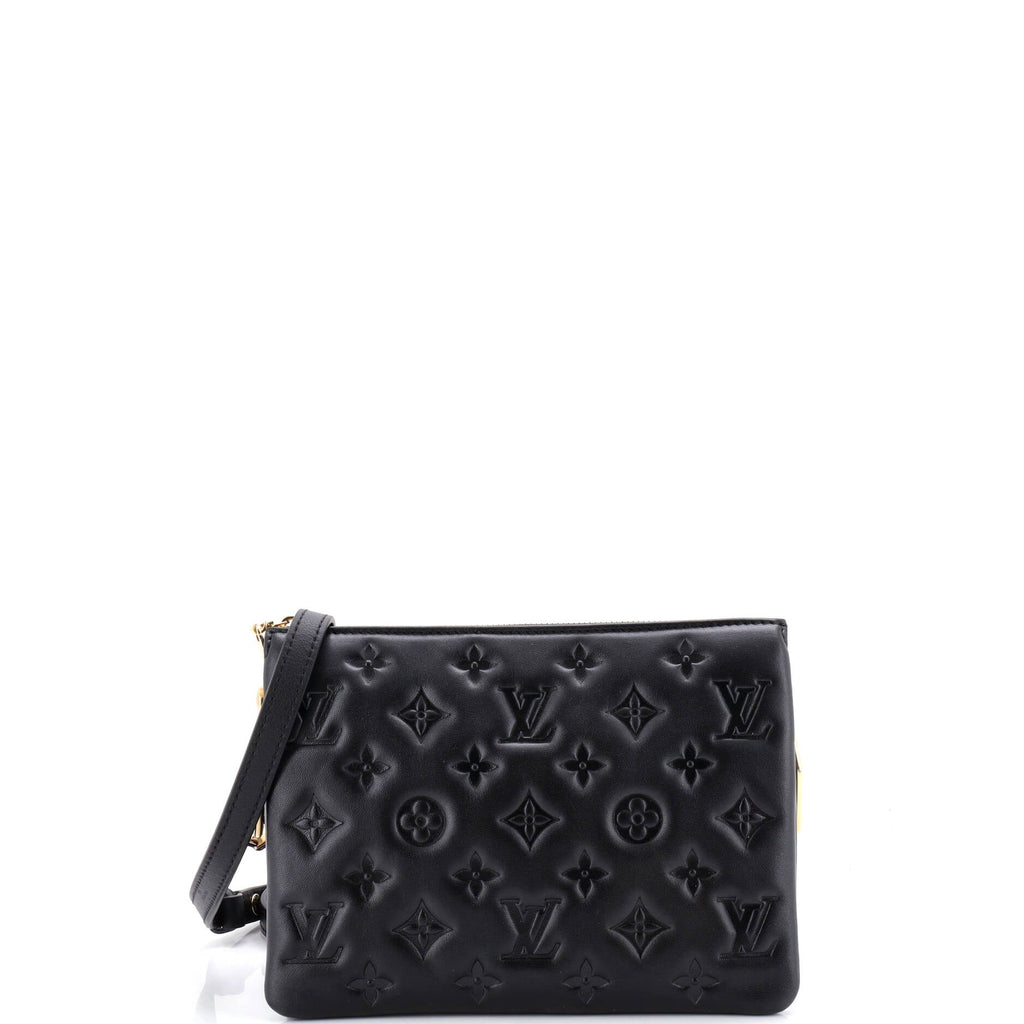 Coussin Bag Monogram Embossed Lambskin BB