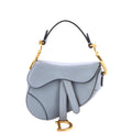 Saddle Handbag Leather Micro