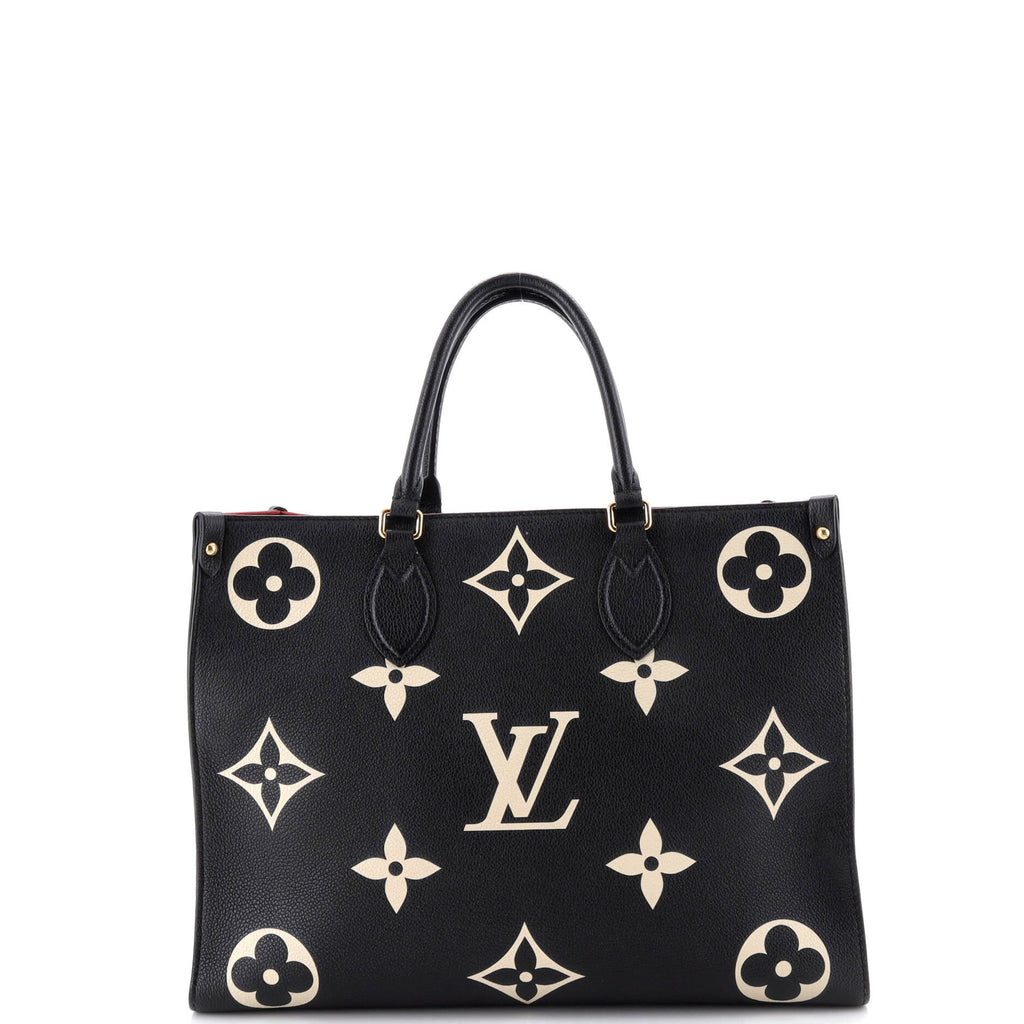 OnTheGo Tote Bicolor Monogram Empreinte Giant MM