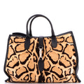 Jackie Soft Tote Printed Calf Hair Large