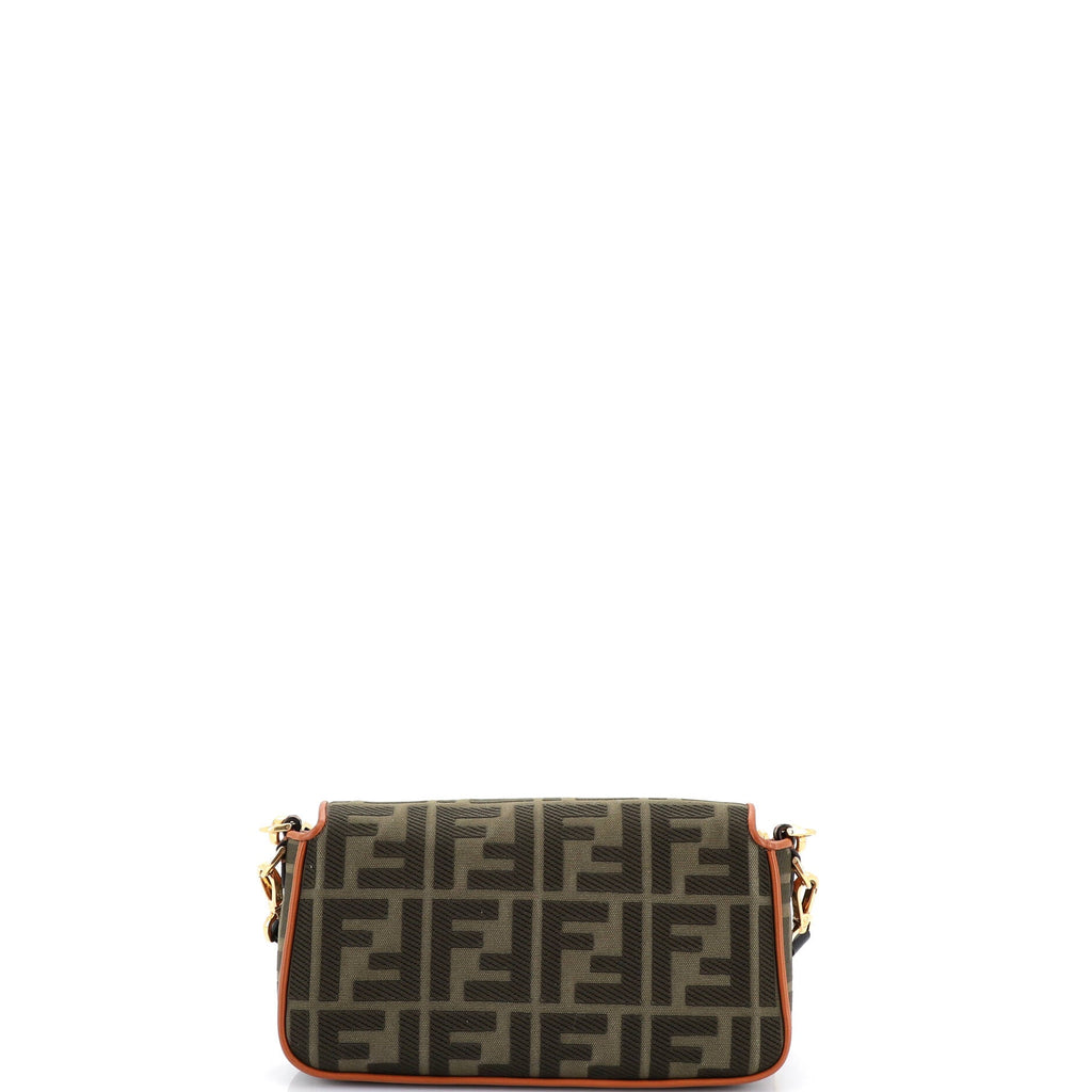 Baguette NM Bag Zucca Embroidered Canvas Medium
